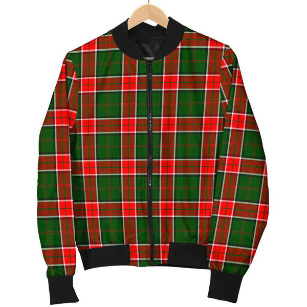 Scottish Pollock Modern Clan Tartan Bomber Jacket Tartan Plaid 1