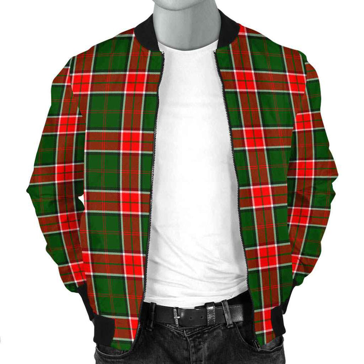 Scottish Pollock Modern Clan Tartan Bomber Jacket Tartan Plaid 2