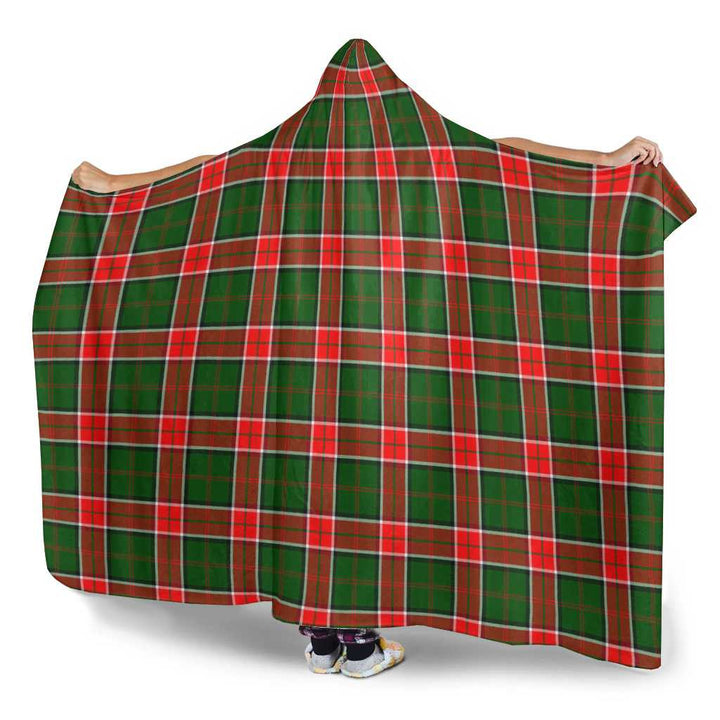 Scottish Pollock Modern Clan Tartan Hooded Blanket Tartan Plaid 3