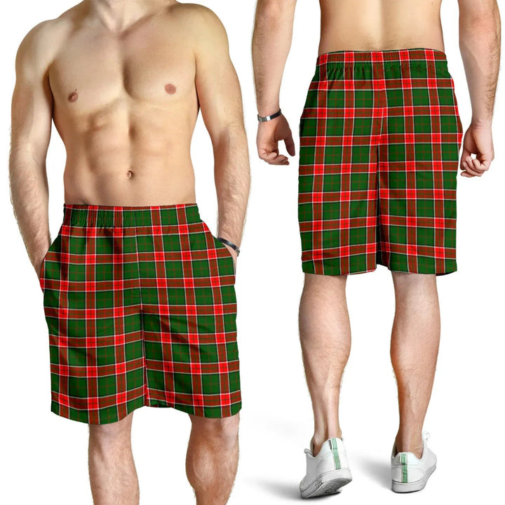 Scottish Pollock Modern Clan Tartan Men's Shorts
