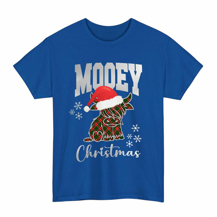 Scottish Pollock Modern Clan Tartan T-Shirt - Mooey Christmas Tartan Plaid Royal Color