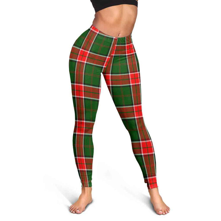 Scottish Pollock Modern Clan Tartan Women Leggings Tartan Plaid 3