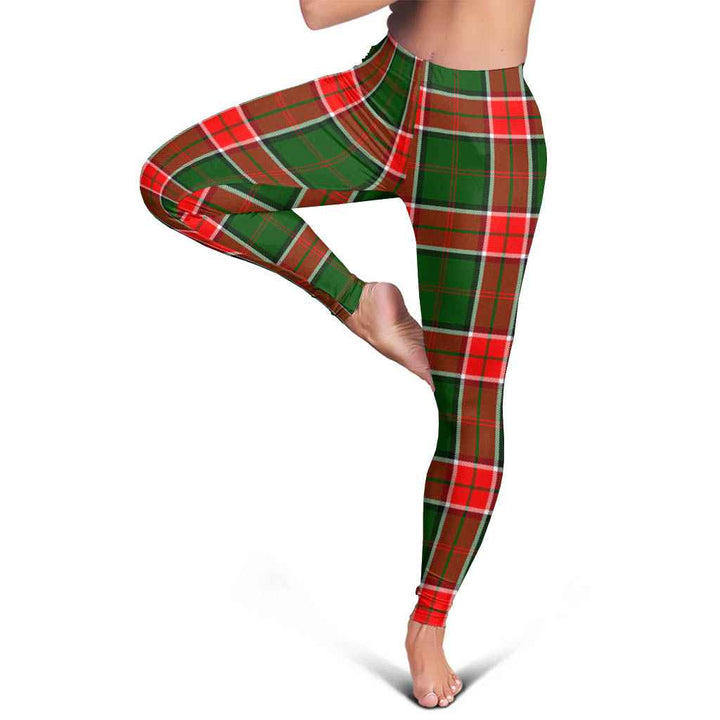 Scottish Pollock Modern Clan Tartan Women Leggings Tartan Plaid 5