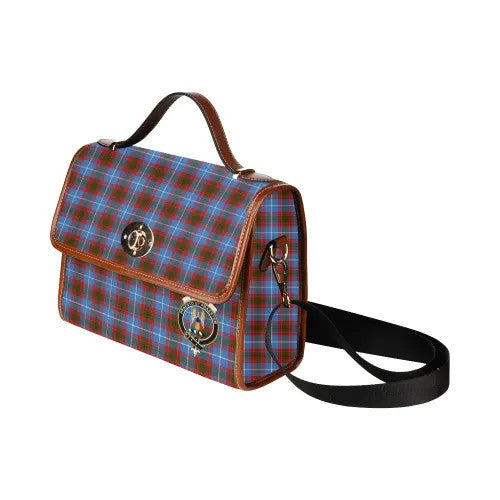 Scottish Preston Clan Crest Tartan Waterproof Canvas Bag Tartan Plaid 4