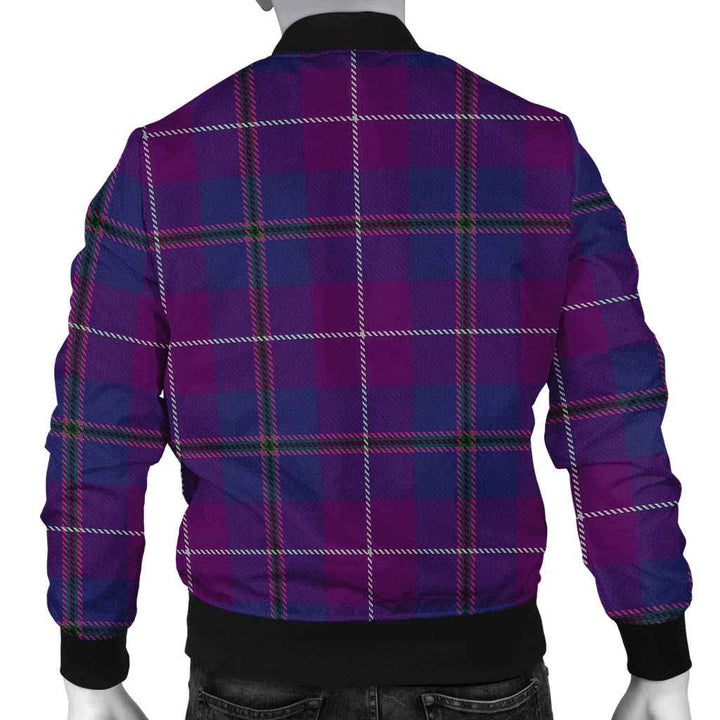 Scottish Pride of Glencoe Clan Tartan Bomber Jacket Tartan Plaid 3