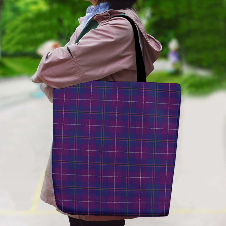 Scottish Pride of Glencoe Clan Tartan Canvas Bag With Shoulder Strap Tartan Plaid 2