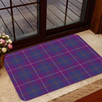 Scottish Pride of Glencoe Clan Tartan Door Mat Tartan Plaid 1