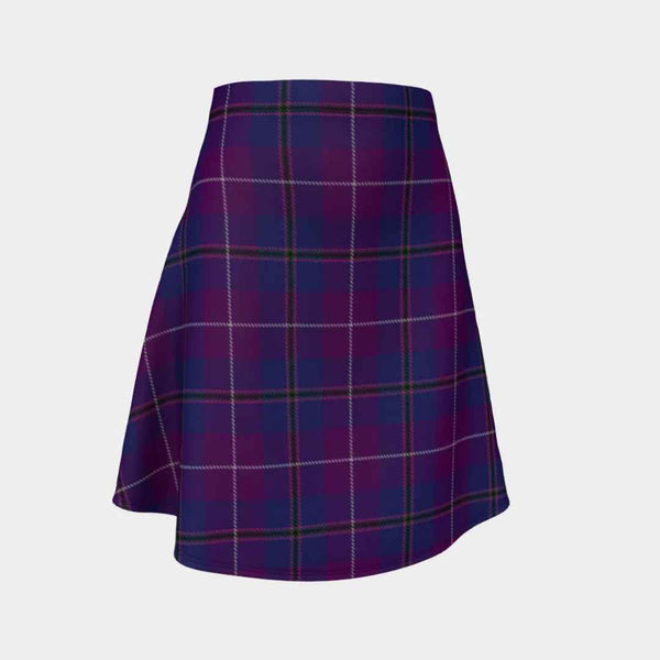 Scottish Pride of Glencoe Clan Tartan Flare Skirt Tartan Plaid 1