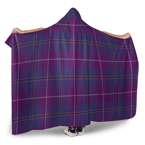Scottish Pride of Glencoe Clan Tartan Hooded Blanket Tartan Plaid 2