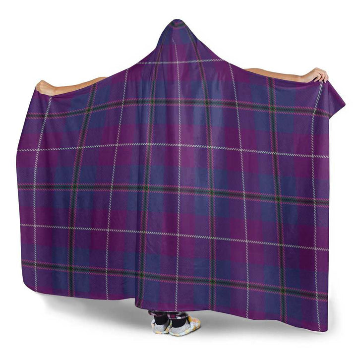 Scottish Pride of Glencoe Clan Tartan Hooded Blanket Tartan Plaid 3