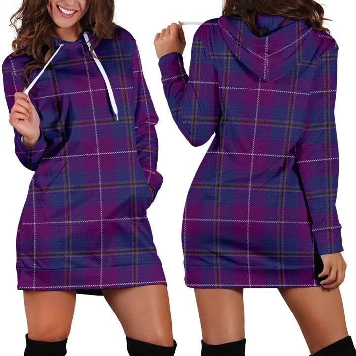 Scottish Pride of Glencoe Clan Tartan Hoodie Dress
