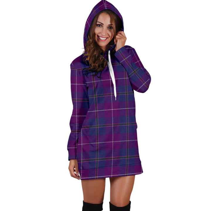Scottish Pride of Glencoe Clan Tartan Hoodie Dress
