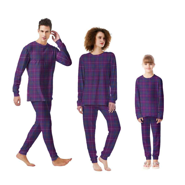 Scottish Pride of Glencoe Clan Tartan Pajama Set Tartan Plaid
