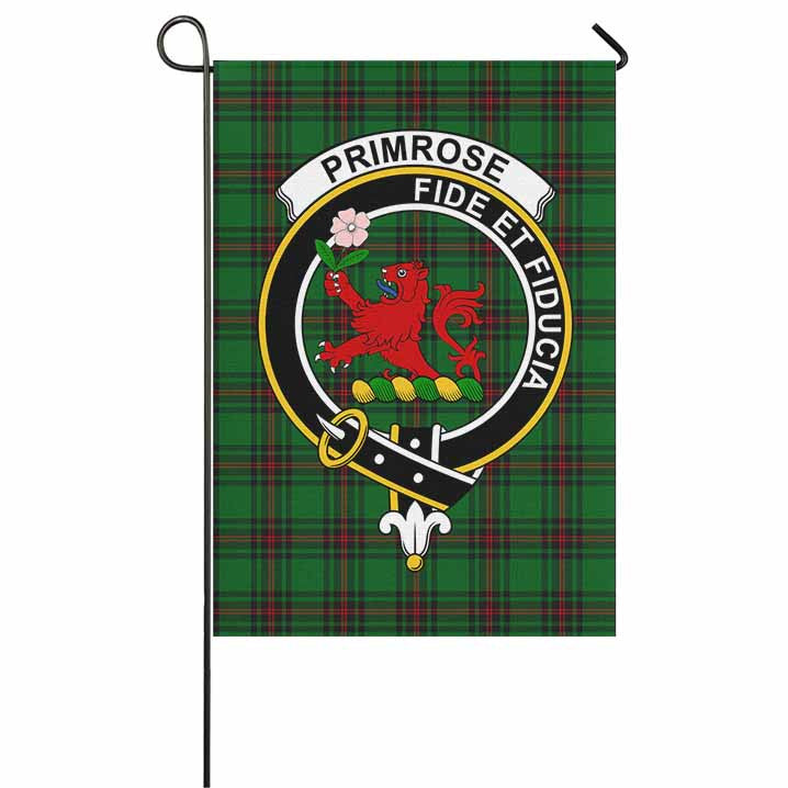 Scottish Primrose Clan Crest Tartan Garden Flag Tartan Plaid 1