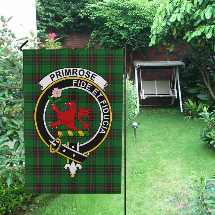 Scottish Primrose Clan Crest Tartan Garden Flag Tartan Plaid 2