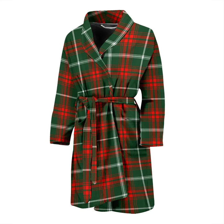 Scottish Prince Of Wales Clan Tartan Bathrobe 1