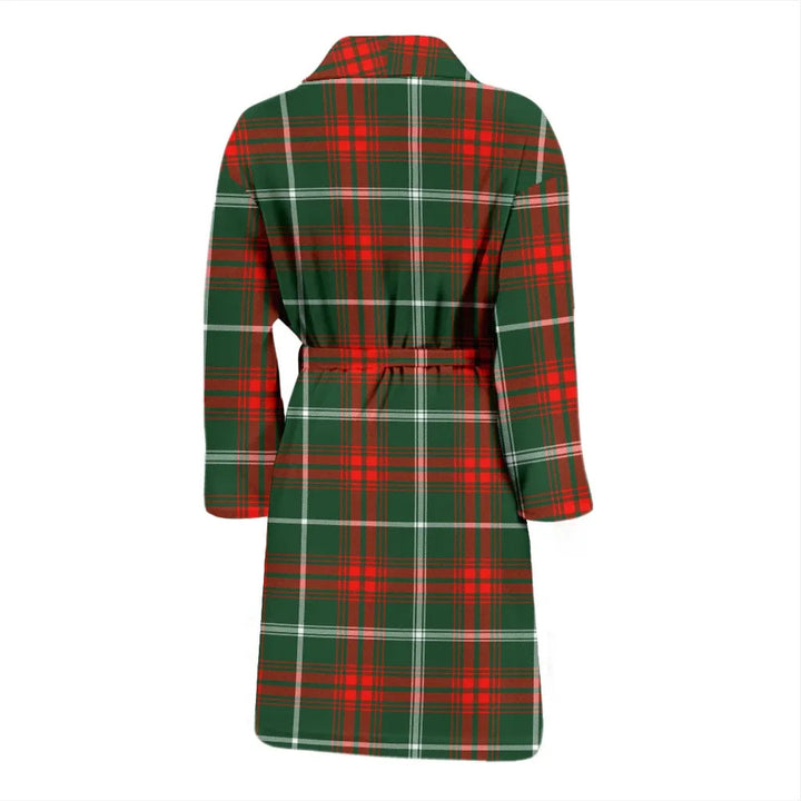 Scottish Prince Of Wales Clan Tartan Bathrobe 2