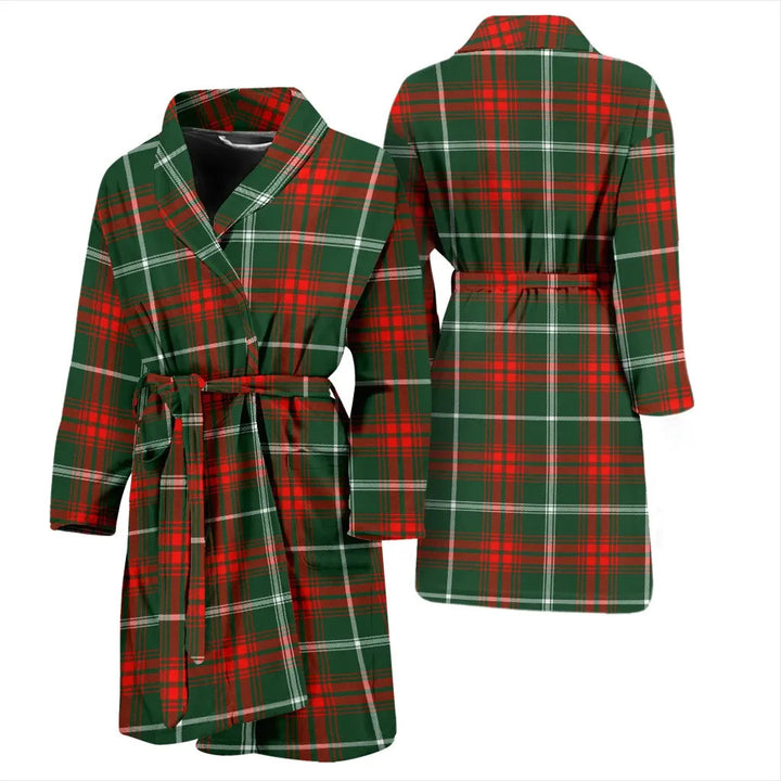 Scottish Prince Of Wales Clan Tartan Bathrobe 3