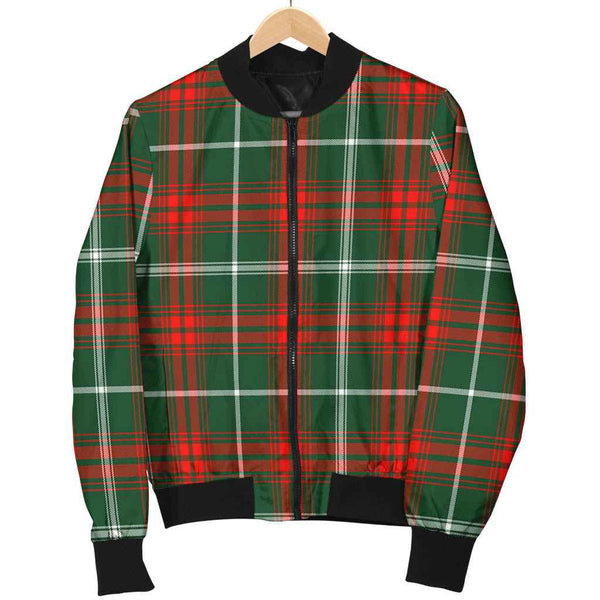 Scottish Prince of Wales Clan Tartan Bomber Jacket Tartan Plaid 1