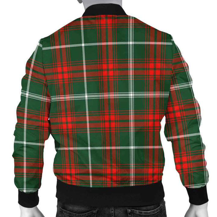 Scottish Prince of Wales Clan Tartan Bomber Jacket Tartan Plaid 3