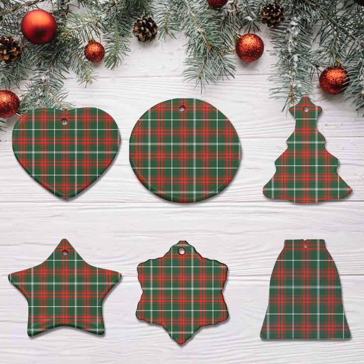 Scottish Prince of Wales Clan Tartan Ceramic Ornament All Tartan Plaid