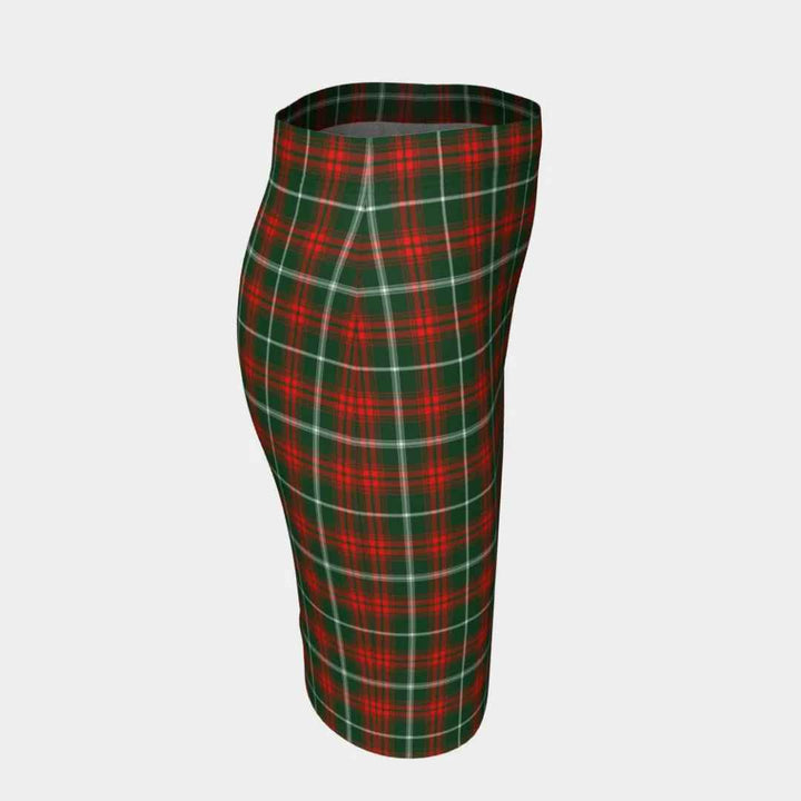 Scottish Prince of Wales Clan Tartan Fitted Skirt Tartan Plaid 3
