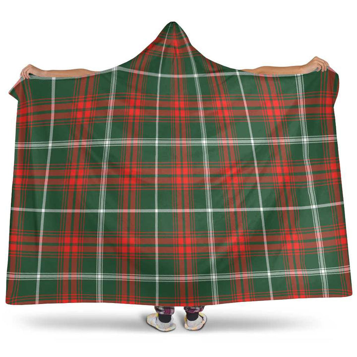 Scottish Prince of Wales Clan Tartan Hooded Blanket Tartan Plaid 1