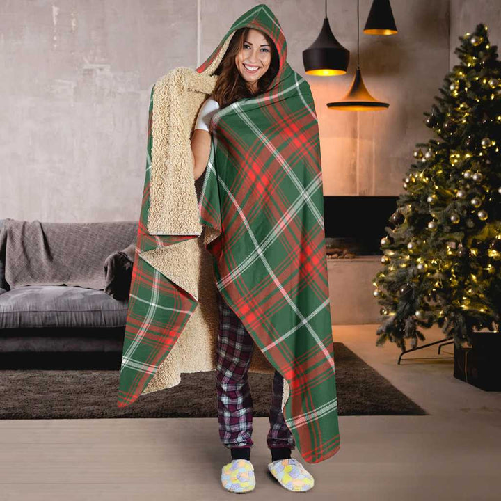 Scottish Prince of Wales Clan Tartan Hooded Blanket Tartan Plaid 6