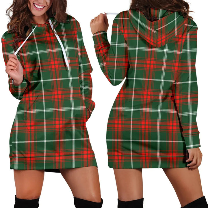 Scottish Prince of Wales Clan Tartan Hoodie Dress