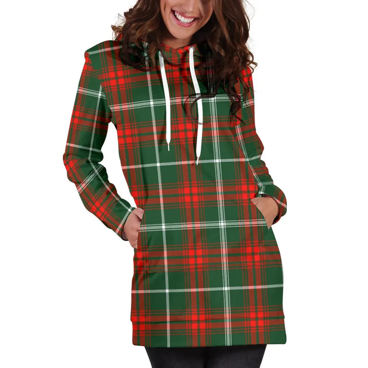 Scottish Prince of Wales Clan Tartan Hoodie Dress