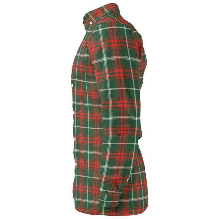 Scottish Prince of Wales Clan Tartan Long Sleeve Shirt Tartan Plaid