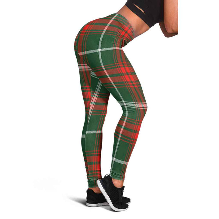 Scottish Prince of Wales Clan Tartan Women Leggings Tartan Plaid 1