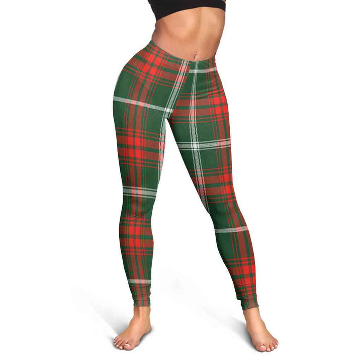 Scottish Prince of Wales Clan Tartan Women Leggings Tartan Plaid 3