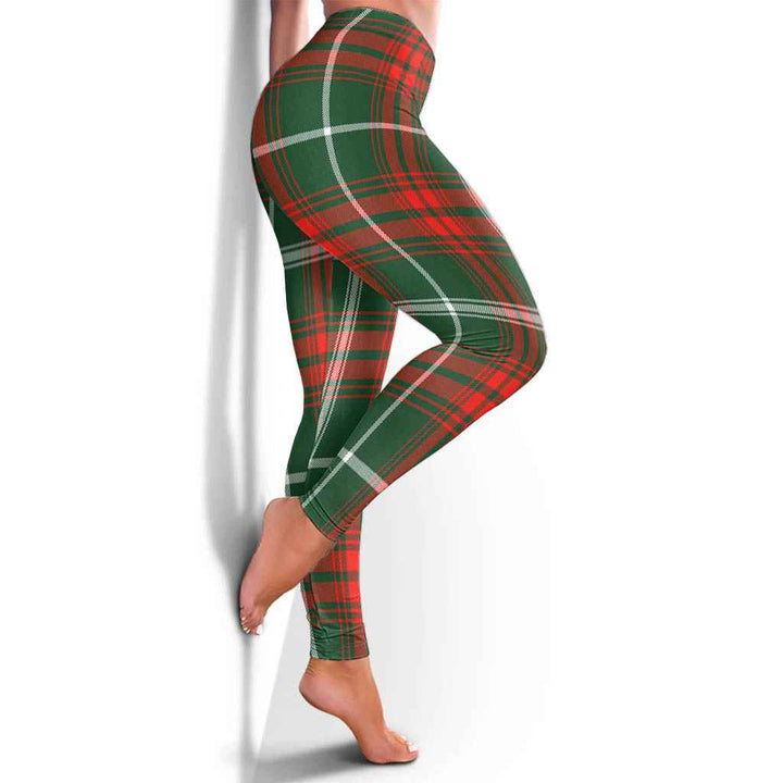 Scottish Prince of Wales Clan Tartan Women Leggings Tartan Plaid 4