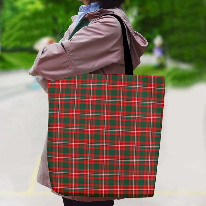 Scottish Princess Margaret Clan Tartan Canvas Bag With Shoulder Strap Tartan Plaid 2