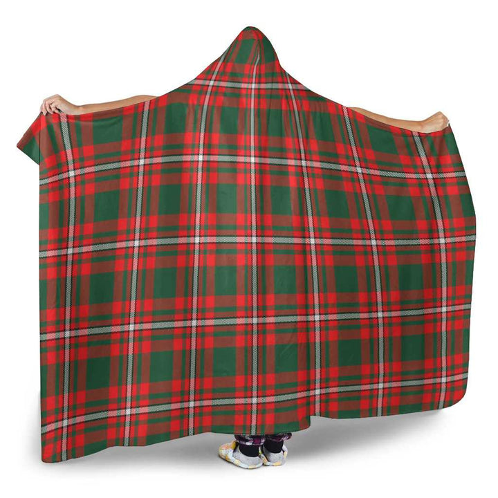 Scottish Princess Margaret Clan Tartan Hooded Blanket Tartan Plaid 2