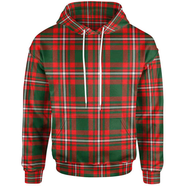 Scottish Princess Margaret Clan Tartan Hoodie Front Side Tartan Plaid