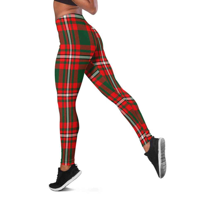 Scottish Princess Margaret Clan Tartan Women Leggings Tartan Plaid 2