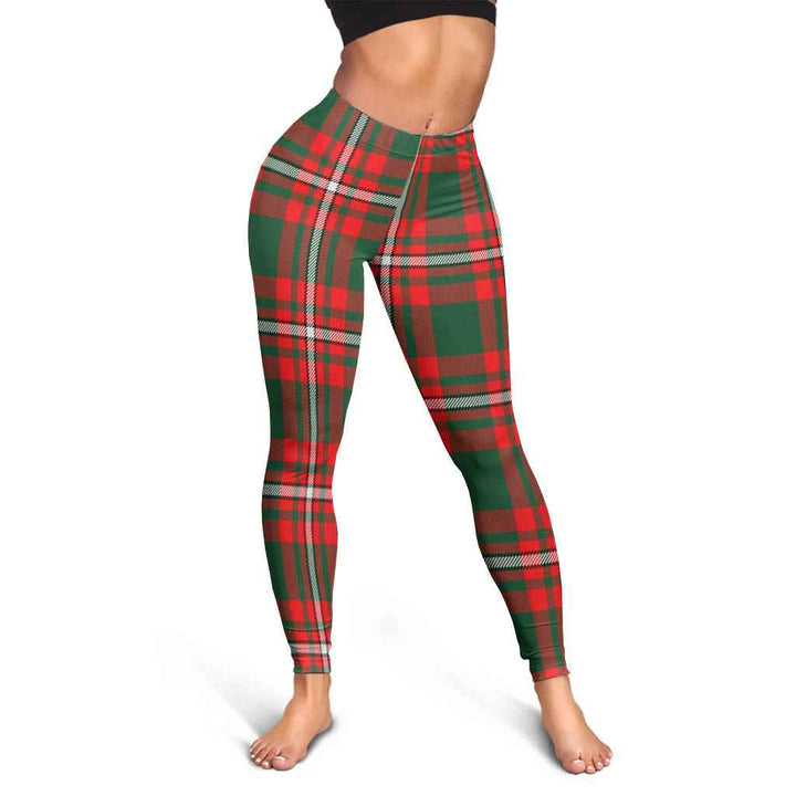 Scottish Princess Margaret Clan Tartan Women Leggings Tartan Plaid 3