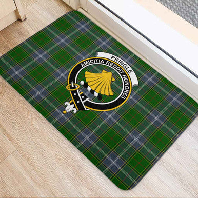 Scottish Pringle Clan Crest Tartan Door Mat Tartan Plaid 2