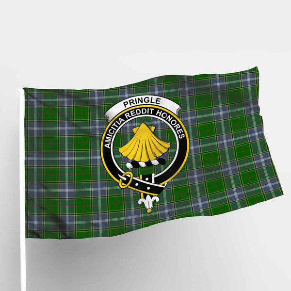 Scottish Pringle Clan Crest Tartan Flag Parade Tartan Plaid 1