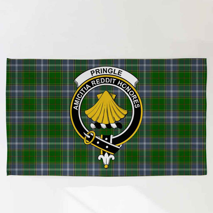 Scottish Pringle Clan Crest Tartan Flag Parade Tartan Plaid 3