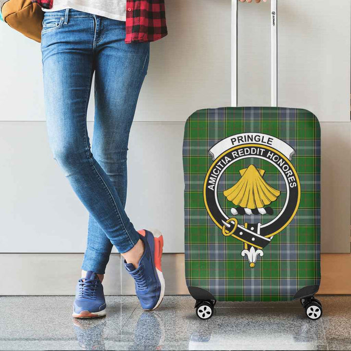 Scottish Pringle Clan Crest Tartan Luggage Cover Tartan Plaid 2