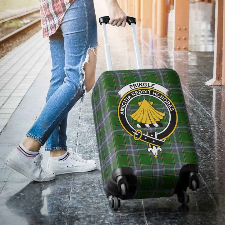Scottish Pringle Clan Crest Tartan Luggage Cover Tartan Plaid 3