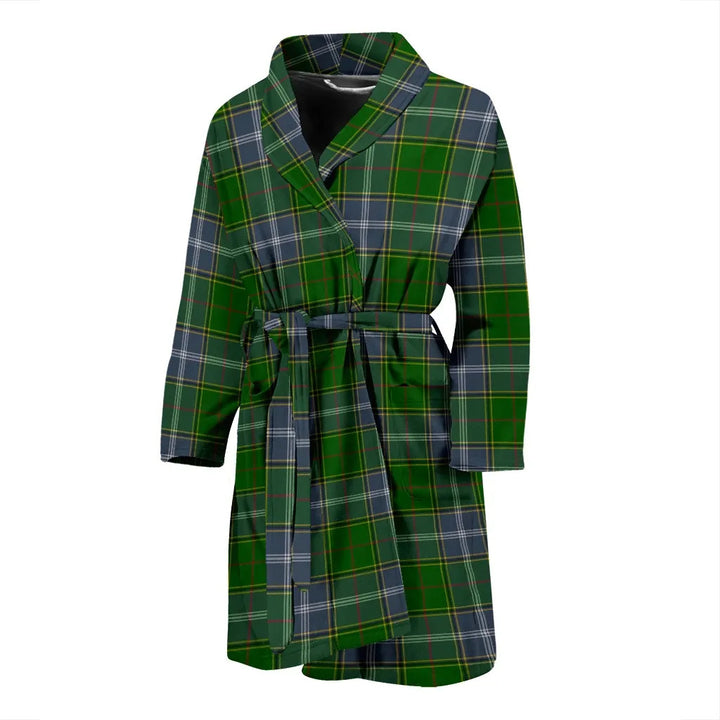 Scottish Pringle Clan Tartan Bathrobe 1