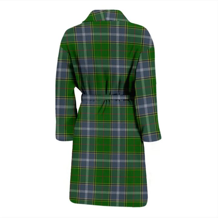 Scottish Pringle Clan Tartan Bathrobe 2