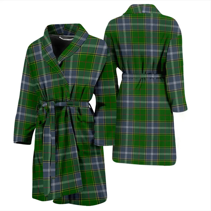 Scottish Pringle Clan Tartan Bathrobe 3
