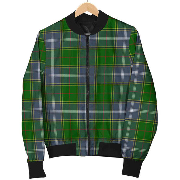 Scottish Pringle Clan Tartan Bomber Jacket Tartan Plaid 1