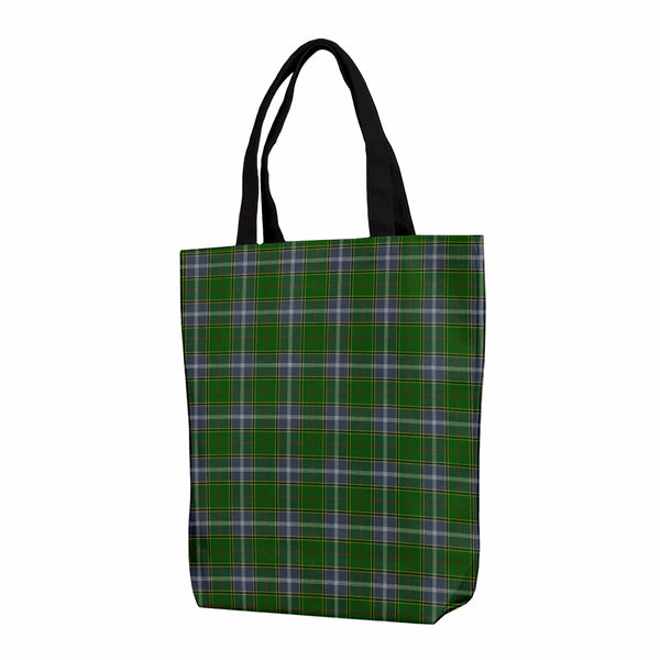 Scottish Pringle Clan Tartan Canvas Bag With Shoulder Strap Tartan Plaid 1