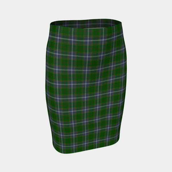 Scottish Pringle Clan Tartan Fitted Skirt Tartan Plaid 1